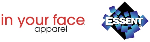 In Your Face Logo and Essent Logo